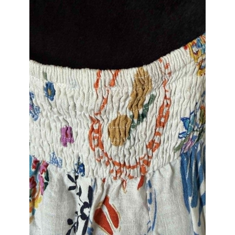 Label of Love Linen Blend Sundress SZ XL Adjustable Straps - Picture 7 of 12